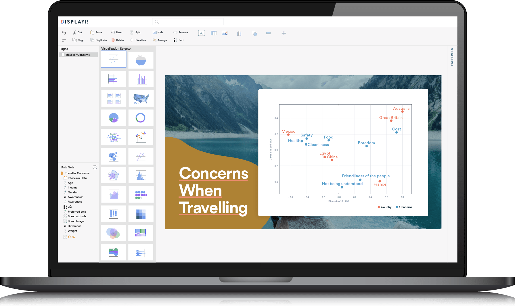 Scatter Plot Maker in Displayr